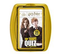 Winning Moves Quiz - Harry Potter Hogwarts: 100 Cards, 500 Questions, Ages 8+