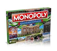 Winning Moves Richmond Monopoly Board Game, Advance to Richmond Theatre, Richmond Park and Kew Gardens, 2-6 players makes a great gift for players aged 8 plus, Blue