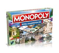 Winning Moves Royal Leamington Spa Monopoly Board Game, Tour around the board, buy, sell and trade your way to success, makes a great gift for ages 8 plus