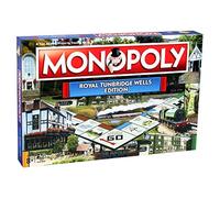 Winning Moves Royal Tunbridge Wells Monopoly Board Game, Advance to Tunbridge Wells Museum, G. Collins and Sons and Tunbridge Wells F.C. and trade your way to success, great gift for ages 8 plus