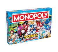 Winning Moves Sonic the Hedgehog Monopoly Board Game for 2-6 players and makes a great gift for fans aged 8 and up