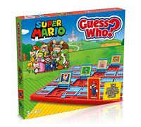 Winning Moves Super Mario Guess Who? Board Game, Play with classic Nintendo characters including Mario, Luigi, Peach, Bowser, and Donkey Kong, 2 players makes a great gift for ages 3 plus
