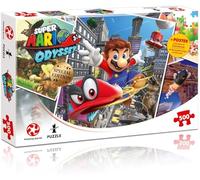 Winning Moves WM01393-ML1-6 Super Mario Odyssey Jigsaw Puzzle-500pcs - Board Game