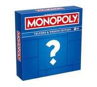 Winning Moves Telford & Wrekin Monopoly Board Game, Advance around the board and trade your way to success, gift for ages 8 plus