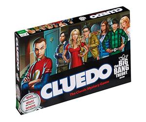 Winning Moves The Big Bang Theory Cluedo Mystery Board Game, Play with Penny, Leonard and Raj, find out who betrayed Sheldon, includes 6 custom tokens, 2-6 players makes a great gift for ages 8 plus