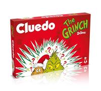 Winning Moves The Grinch Cluedo Board Game enter special locations including Max's Bed and Town Square and uncover the hidden secrets fun family game for ages 8 and up