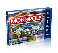 Winning Moves The Lakes Monopoly Board Game, Advance to Scafell Pike, Wray Castle and Windermere, 2-6 players makes a great gift for players aged 8 plus