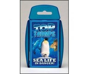 Winning Moves Top Trumps Sea Life In Danger Card Game