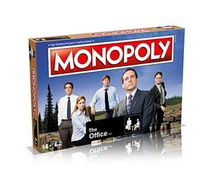 Winning Moves WM03010-EN1-6 Monopoly The Office, Multi-Coloured
