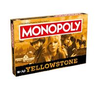 Winning Moves Yellowstone Monopoly Board Game, Advance to Dutton Ranch Main House, Summer Camp and trade your way to success, great gift for ages 16 plus