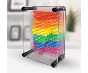 #winning Rainbow Pin Art