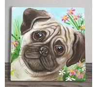 Winning Smile Ceramic Picture Tile Artwork By Judith Yates Hanging Wall Art Home Décor