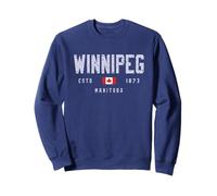 Winnipeg Canada Field/Winnipeg Manitoba Canada Sweatshirt