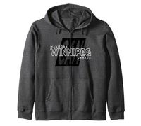 Winnipeg Canada/Winnipeg Manitoba Performance Zip Hoodie