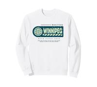 Winnipeg Manitoba - Winnipeg Canada Travel Stamp Sweatshirt