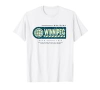 Winnipeg Manitoba - Winnipeg Canada Travel Stamp T-Shirt