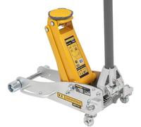 WINNTEC 1.5 Ton Aluminium Hydraulic Trolley Jack with 2-Speed Lowering & Turbo Lift, 90mm to 360mm Lifting Height