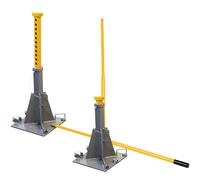 WINNTEC High Reach Jack Stand 12 Ton Capacity, 601-971mm Adjustable Lifting Height Pin-Type