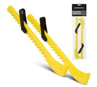 Winnwell Universal Skate Guards - One Size Fits All, Quick-Dry Moisture Release, Easy-to-Use Blade Covers for Ice Hockey & Figure Skating Blades (Yellow)