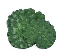 WINOMO 18CM Artificial Floating Foam Lotus Leaves Artificial Foliage Pond Decoration Pack of 10
