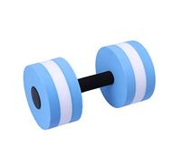 WINOMO Swimming Weights Water Sports EVA Dumbbell Swimming Float Dumbbell EVA Water Fitness Dumbbell Aquatic Exercise Dumbbell Floating Fitness Dumbbell Water Workout Dumbbell (Blue White)