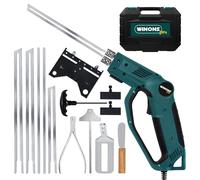 WINONS Hot Knife Foam Cutter Tool with Sled WFC0014 330W, Styrofoam Cutter | Hot Knife Cutting Tool for EPS, XPS, EPE, EVA & EPP, Foam Hot Knife with Sled and Ruler, Kit of 7, 710°C
