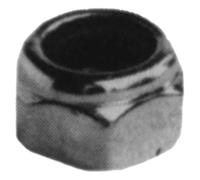 Winora Unisex - Adult Locking Nut-2259005601 Silver, One Size