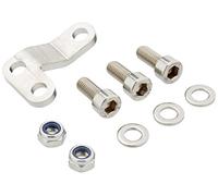 Winora Unisex - Adults' Pannier Rack Adapter Plate 3050812976 Adaptor Plate, Grey, One Size