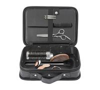 WINPANG Portable Hairdressing Bag, with Multi-Compartments for Scissors Combs Styling Tools, Salon Organizer Travel Storage Case for Stylists Black