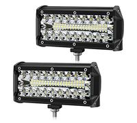 WinPower 7 Inch Led Light Bar, 240W 24000LM Flood Spot Combo Beam Pods Lights Off Road Light Bar Fog Lights Driving Work Light for Truck Pickup ATV UTV SUV Boat