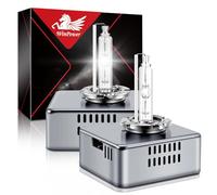 WinPower D5S Xenon HID Headlight Bulbs 25W 6000K Pure White 12V High Low Beam Headlamp Bulb, 2 Pieces