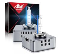 WinPower D5S Xenon HID Headlight Bulbs 25W 8000K Cold White 12V High Low Beam Headlamp Bulb, 2 Pieces