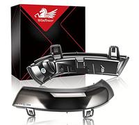 WinPower LED Dynamic Turn Signal Lights Wing Mirror Indicator Side-view Mirror BlinkerCompatible with Passat B5.5 B6 Golf 5 GT GTI Plus 6 EOS Jetta5 Sharan Superb B5 Alhambra etc., 2 Pcs