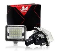 WinPower LED Number Plate Light License plate lights White Lamps 6000K for C E S CL SL CLA SLK CLS Class C117 C216 W204 W205 W212 W213 W218 W221 W222 W231 ect., 2 Pcs
