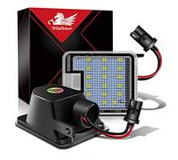 WinPower LED Puddle Lights Under Wing Mirror Lamp 6000K White Compatible with Escape Focus3 Galaxy WA6 Kuga1/2 Mondeo4/5 CMax SMax WA6/MK2 etc., 2 Pcs