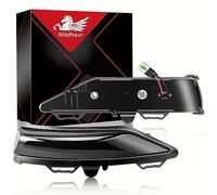 WinPower LED Turn Signal Blinker Lights Side View Mirror Indicator Lamp Compatible with Fiesta Puma, 2Pcs