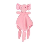 WinReal Security Blanket Gifts Box - Soft Unisex Newborn Essentials for Boys and Girls, Neutral Stuff, Snuggle Cloths for Registry Search Shower (Pink Elephant Toy Only)