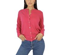 Win's Cashmere Vest for Women - Made in Italy, Pink, L