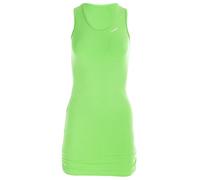 Wins Shape Women's Fitness Leisure WTR15 with Side Ruched Slim Style Longtop, Apple Green, S