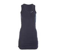 Wins Shape Women's Fitness Leisure WTR15 with Side Ruched Slim Style Longtop, Night Blue, S