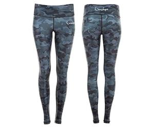 WINSHAPE Ael102 Women's Functional Power Shape Tights Leggings Camo Print Slim Style