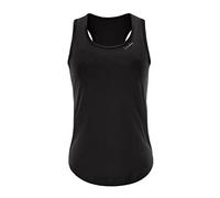 WINSHAPE Women's Functional Light and Soft Tanktop Aet128ls Tank top/cami Shirt, Black, M
