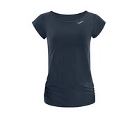 WINSHAPE Aet130ls Women's Functional Light and Soft Short Sleeve Shirt, Ultra Soft Style T-Shirt Charcoal