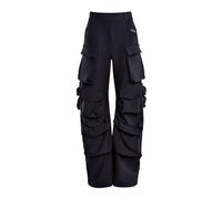 WINSHAPE Cp101c Women's Casual Trousers Functional Comfort Cargo Pants Black