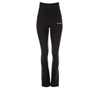 WINSHAPE Damen Functional Boot Cut Leggings High Waist Bchwl102, Schwarz, Slim Style, Fitness Freizeit Sport Yoga Workout