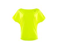 WINSHAPE Women's Dt101 Super Lightweight Functional Dance Top T-Shirt, neon-Yellow, XXL