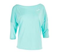Hape Winston Womens Dance Style Fitness Recreational Sports Yoga Workout 3/4 Sleeve Shirt, Womens, MCS001-MINT-L, mint, L