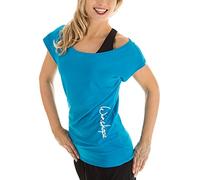 Winshape Hape Winston WTR12 Zalena Fitness Workout Dance Women's T-Shirt, Womens, Damen Dance-Shirt WTR12 Freizeit Fitness Workout, turquoise, M