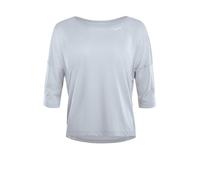 WINSHAPE MCS004 Ultra Light Soft Modal 3/4 Sleeve Shirt, All-Fit Style, Fitness, Dance, Leisure, Yoga, Pilates Cool Grey