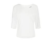 WINSHAPE Mcs004 Women's Ultra Light Soft Modal 3/4 Sleeve T-Shirt Vanilla-White